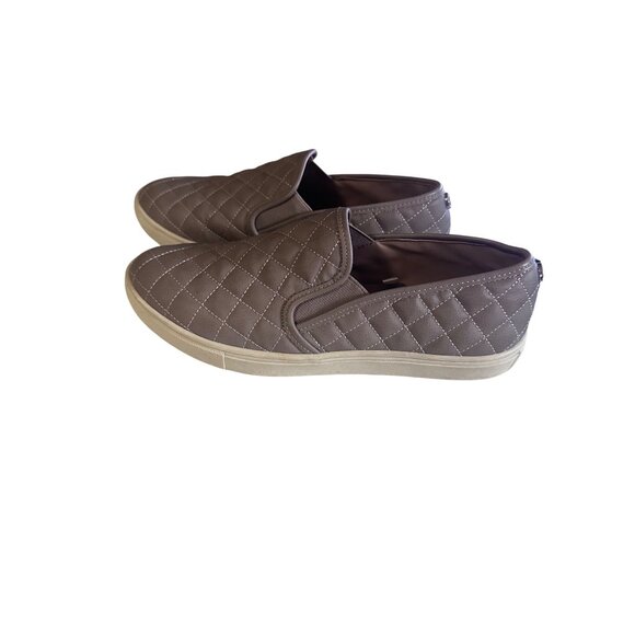 Steve Madden brown quilted loafers size 10M - Picture 2 of 6